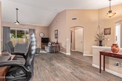 Welcome to this beautifully maintained 2Bdrm -2bath home tucked on Coyote Lakes Golf Club in Arizona - for sale on GolfHomes.com, golf home, golf lot