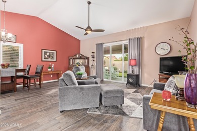 Welcome to this beautifully maintained 2Bdrm -2bath home tucked on Coyote Lakes Golf Club in Arizona - for sale on GolfHomes.com, golf home, golf lot