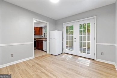 Desirable end-unit 2-bedroom, 1.5-bathroom townhome in on Cross Creek Golf Course in Georgia - for sale on GolfHomes.com, golf home, golf lot