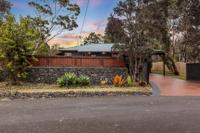 Lovingly built, this newer 3-bedroom, 2-bath custom home is on Volcano Golf and Country Club in Hawaii - for sale on GolfHomes.com, golf home, golf lot