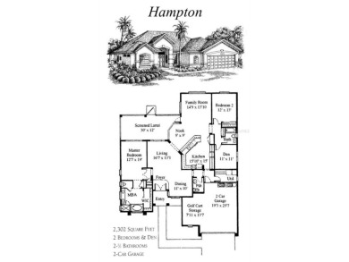 Golf Course Frontage | Turnkey | Hampton Model
Situated along on Eagle Ridge At Spruce Creek Country Club in Florida - for sale on GolfHomes.com, golf home, golf lot