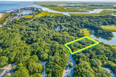 LARGE well over a half acre lot located on the 4th tee of the on Bald Head Island Club in North Carolina - for sale on GolfHomes.com, golf home, golf lot