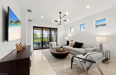 This stunning Hallmark Home Plan offers three spacious bedrooms on Valencia Golf and Country Club in Florida - for sale on GolfHomes.com, golf home, golf lot