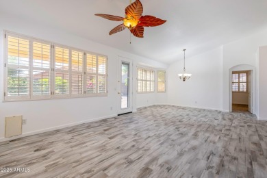 This gorgeous 2 bedroom, 2 bath home with a den is located in on Arizona Traditions Golf Club in Arizona - for sale on GolfHomes.com, golf home, golf lot
