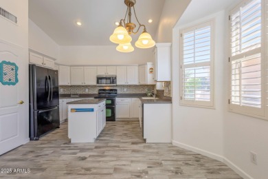 This gorgeous 2 bedroom, 2 bath home with a den is located in on Arizona Traditions Golf Club in Arizona - for sale on GolfHomes.com, golf home, golf lot