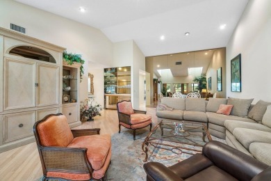 Discover the charm of this well-designed 3-bedroom, 2.5-bathroom on Fountains Golf and Country Club in Florida - for sale on GolfHomes.com, golf home, golf lot