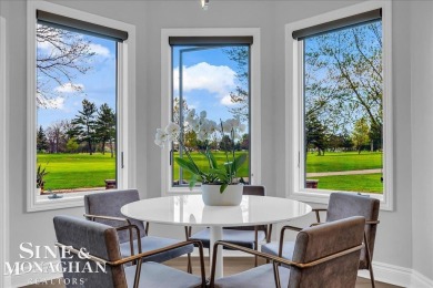 Not a single detail was spared in this sprawling custom brick on St Clair River Country Club in Michigan - for sale on GolfHomes.com, golf home, golf lot