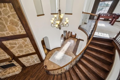 Stunning former model home perfectly positioned on the 13th hole on Lantana Golf Club in Texas - for sale on GolfHomes.com, golf home, golf lot