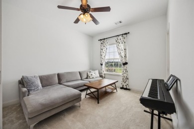 Stunning former model home perfectly positioned on the 13th hole on Lantana Golf Club in Texas - for sale on GolfHomes.com, golf home, golf lot