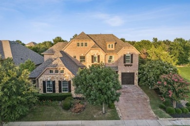Stunning former model home perfectly positioned on the 13th hole on Lantana Golf Club in Texas - for sale on GolfHomes.com, golf home, golf lot