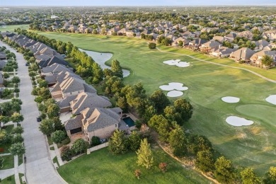 Stunning former model home perfectly positioned on the 13th hole on Lantana Golf Club in Texas - for sale on GolfHomes.com, golf home, golf lot