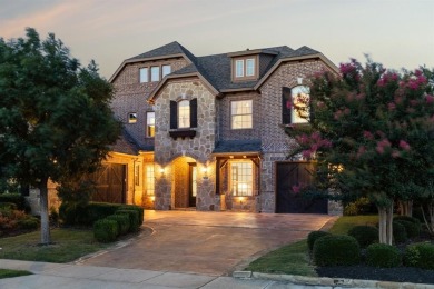 Stunning former model home perfectly positioned on the 13th hole on Lantana Golf Club in Texas - for sale on GolfHomes.com, golf home, golf lot
