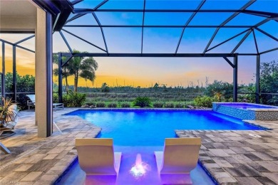 Everything in this 2020-built *Francesco* is premium. One of the on Esplanade Golf and  Country Club in Florida - for sale on GolfHomes.com, golf home, golf lot