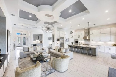 Everything in this 2020-built *Francesco* is premium. One of the on Esplanade Golf and  Country Club in Florida - for sale on GolfHomes.com, golf home, golf lot