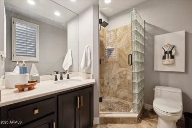 True 3 bedroom + den! A perfect lock-and-leave home with a on Arizona Biltmore Golf and Country Club in Arizona - for sale on GolfHomes.com, golf home, golf lot