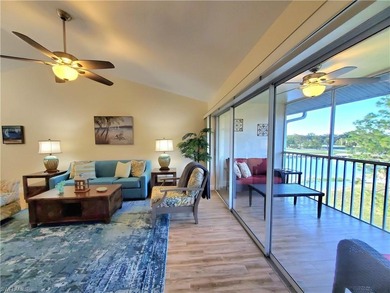 Top-Floor Naples FL Retreat with Cathedral Ceilings & on  in Florida - for sale on GolfHomes.com, golf home, golf lot