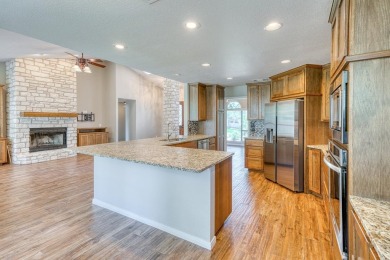 This 3/2/2 beautiful home in Meadowlakes Texas is 2,234 sq. feet on Hidden Falls Golf Club in Texas - for sale on GolfHomes.com, golf home, golf lot