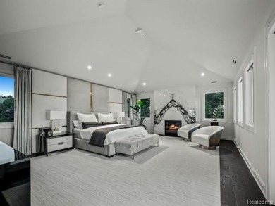 Welcome to this show-stopping estate in the prestigious gated on Meadowbrook Country Club in Michigan - for sale on GolfHomes.com, golf home, golf lot