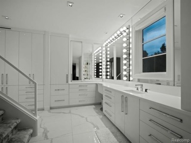 Welcome to this show-stopping estate in the prestigious gated on Meadowbrook Country Club in Michigan - for sale on GolfHomes.com, golf home, golf lot