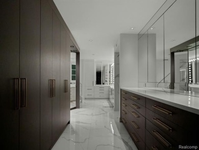 Welcome to this show-stopping estate in the prestigious gated on Meadowbrook Country Club in Michigan - for sale on GolfHomes.com, golf home, golf lot
