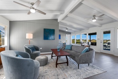 This beautiful hilltop home offers fantastic views of nearby on Apple Rock Golf Course - Horseshoe Bay in Texas - for sale on GolfHomes.com, golf home, golf lot