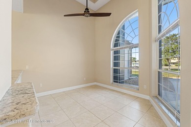 Welcome home to this beautiful Lindhorst-built pool home on Glen Lakes Country Club in Florida - for sale on GolfHomes.com, golf home, golf lot