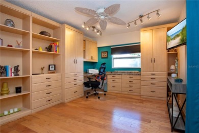 Wow. Don't miss this stylish, serene villa in Sarasota's 55+ on Village Green Golf Club of Sarasota in Florida - for sale on GolfHomes.com, golf home, golf lot