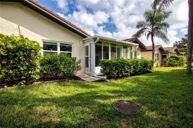 Wow. Don't miss this stylish, serene villa in Sarasota's 55+ on Village Green Golf Club of Sarasota in Florida - for sale on GolfHomes.com, golf home, golf lot