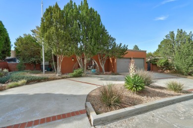 Stately comfort of parquet floors, gorgeous wood wall den w/gas on The Canyon Club in New Mexico - for sale on GolfHomes.com, golf home, golf lot