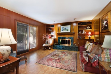 Stately comfort of parquet floors, gorgeous wood wall den w/gas on The Canyon Club in New Mexico - for sale on GolfHomes.com, golf home, golf lot