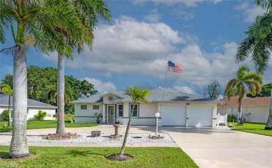 In addition to the 1,630 s/f under air, this attractive 2BR/2BA on Riviera Golf Club in Florida - for sale on GolfHomes.com, golf home, golf lot