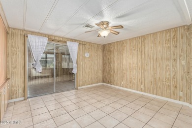 This spacious home features a SPLIT floorplan w/ 3 BEDROOMS & 2 on Sun Lakes Country Club in Arizona - for sale on GolfHomes.com, golf home, golf lot