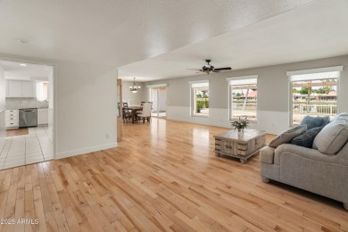 Come Home to a Beautiful View!  This 3 Bedroom 2 bath Waterfront on Cottonwood Country Club in Arizona - for sale on GolfHomes.com, golf home, golf lot
