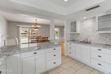 Come Home to a Beautiful View!  This 3 Bedroom 2 bath Waterfront on Cottonwood Country Club in Arizona - for sale on GolfHomes.com, golf home, golf lot