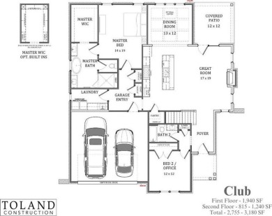 Proposed Club Plan by Toland Construction. Discover the perfect on Grand National Golf Course in Alabama - for sale on GolfHomes.com, golf home, golf lot