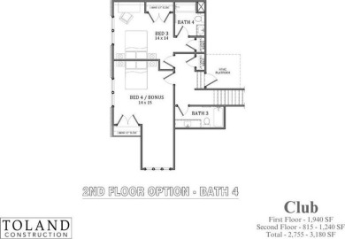 Proposed Club Plan by Toland Construction. Discover the perfect on Grand National Golf Course in Alabama - for sale on GolfHomes.com, golf home, golf lot