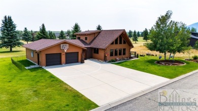 Welcome to this charming rustic log home, beautifully situated on Red Lodge Golf Club in Montana - for sale on GolfHomes.com, golf home, golf lot