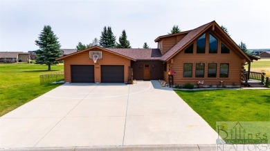 Welcome to this charming rustic log home, beautifully situated on Red Lodge Golf Club in Montana - for sale on GolfHomes.com, golf home, golf lot