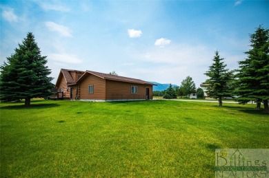 Welcome to this charming rustic log home, beautifully situated on Red Lodge Golf Club in Montana - for sale on GolfHomes.com, golf home, golf lot