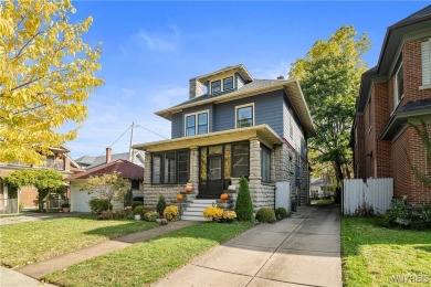 Welcome home! This splendid Arts  Crafts residence, located on Delaware Park Golf Course in New York - for sale on GolfHomes.com, golf home, golf lot