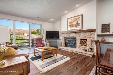 Finding a Sedona home with breathtaking red rock views at a on Canyon Mesa Country Club in Arizona - for sale on GolfHomes.com, golf home, golf lot