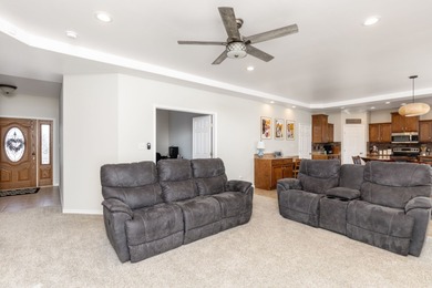 Charming single-family home on just over 1 acre. This 3-bed, 2.5 on Spring Creek Golf Course in Nevada - for sale on GolfHomes.com, golf home, golf lot