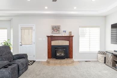 Charming single-family home on just over 1 acre. This 3-bed, 2.5 on Spring Creek Golf Course in Nevada - for sale on GolfHomes.com, golf home, golf lot