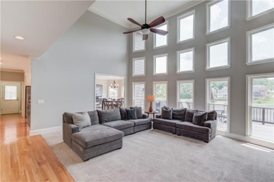 Welcome to this breathtaking 6-bedroom, 5-bathroom home offering on Hamilton Mill Golf Club in Georgia - for sale on GolfHomes.com, golf home, golf lot