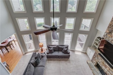 Welcome to this breathtaking 6-bedroom, 5-bathroom home offering on Hamilton Mill Golf Club in Georgia - for sale on GolfHomes.com, golf home, golf lot