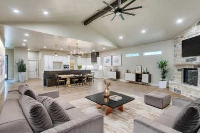 Sleek New transitional home close to the back gate into on Ram Rock Golf Course in Texas - for sale on GolfHomes.com, golf home, golf lot