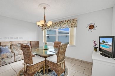 Step into comfort and convenience with this charming and on Leisureville Community Golf Course in Florida - for sale on GolfHomes.com, golf home, golf lot