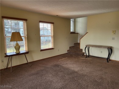 Move right into this 2 bedroom townhouse condominium with its on Cherry Ridge Golf Club in Ohio - for sale on GolfHomes.com, golf home, golf lot