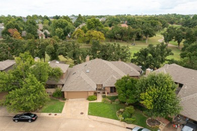 Golfers' dream home!  Serene light-filled unique home with an on Oak Tree National Golf and Country Club in Oklahoma - for sale on GolfHomes.com, golf home, golf lot