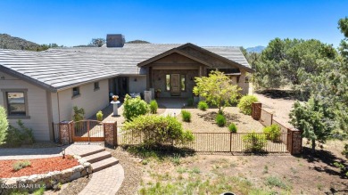 Welcome to refined high desert living in this exceptional custom on Talking Rock Golf Club in Arizona - for sale on GolfHomes.com, golf home, golf lot